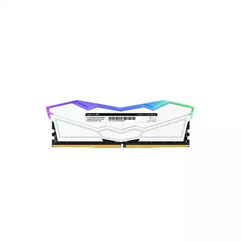 TEAM T-FORCE DELTA RGB 32GB 6000MHz DDR5 Gaming RAM (White)