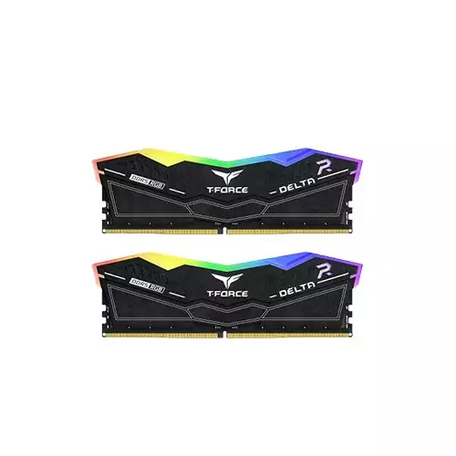 Teamgroup T-FORCE Delta RGB DDR5 32GB (2x16GB) 7000mhz Desktop Ram (Black)