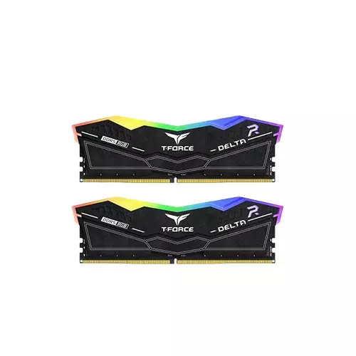 Teamgroup T-FORCE Delta RGB DDR5 32GB (2x16GB) 7000mhz Desktop Ram (Black)