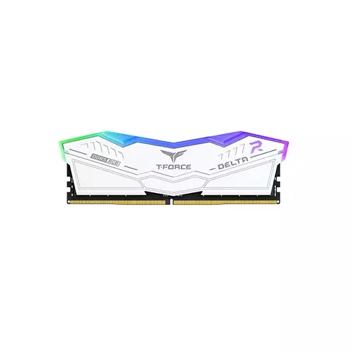 Team Delta RGB 16GB DDR5 8000MHz CL38 Desktop RAM (White)