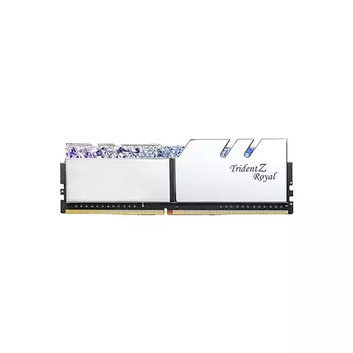 G.Skill Trident Z Royal RGB 8GB DDR4 3600MHz Silver Heatsink Desktop RAM