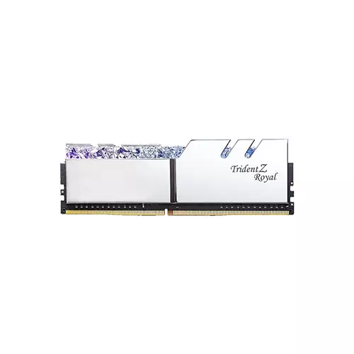 G.Skill Trident Z Royal RGB 8GB DDR4 3600MHz Silver Heatsink Desktop RAM