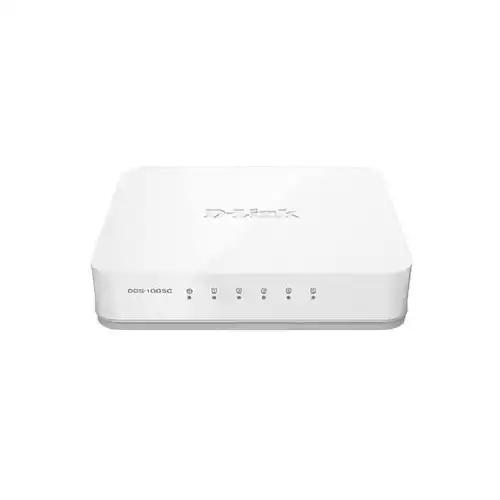 DLINK DGS-1005C 5 PORT 10/100/1000 MBPS UNMANAGED SWITCH