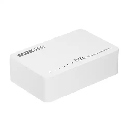 TOTOLINK S505 5-Port 10/100Mbps Desktop Switch5-Port 10/100Mbps Desktop Switch