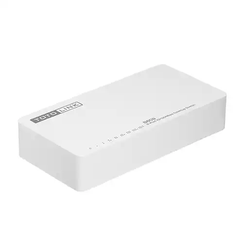 TOTOLINK S808 8-Port 10/100Mbps Desktop Switch