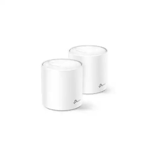 TP-Link Deco X60 AX5400 Whole Home Mesh Wi-Fi 6 System (2 pack) thumbnail