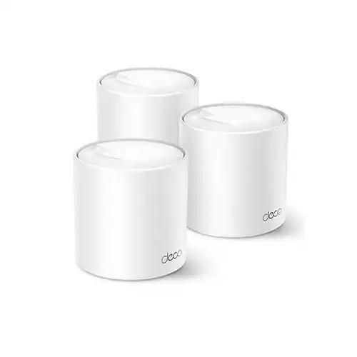 TP-Link Deco X50 AX3000 3-Pack 3000Mbps Gigabit Dual-Band Wi-Fi 6 Home Mesh Router thumbnail