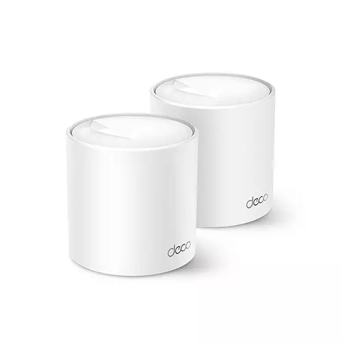 TP-Link Deco X50 AX3000 2-Pack 3000Mbps Gigabit Dual-Band Wi-Fi 6 Home Mesh Router