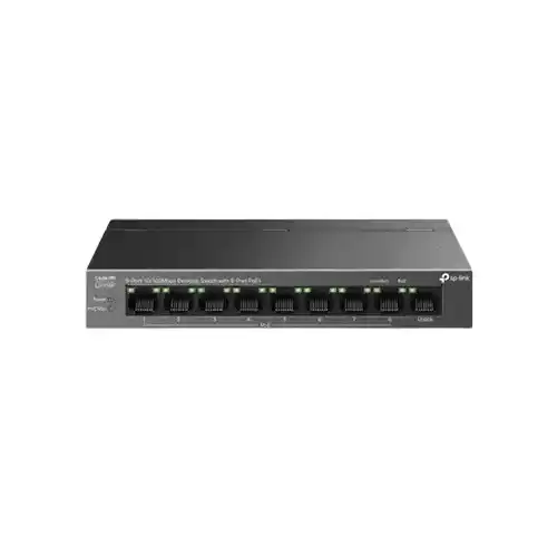 TP-Link LS109P 9-Port 10/100Mbps PoE Desktop Network Switch With 8-Port PoE+ thumbnail