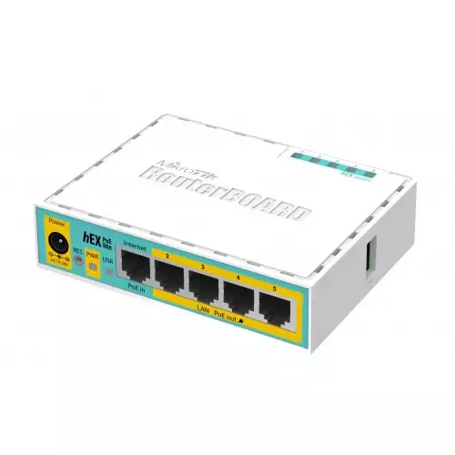 Mikrotik RB750UPr2 hEX PoE lite 5x Ethernet Router