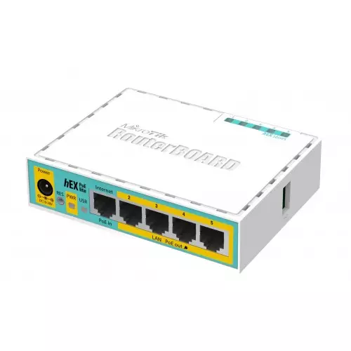 Mikrotik RB750UPr2 hEX PoE lite 5x Ethernet Router