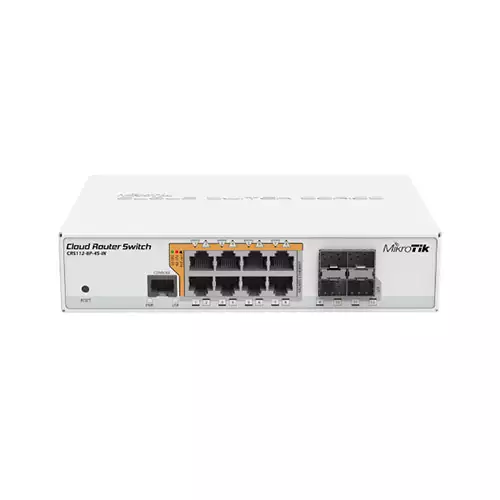 MIKROTIK CRS112-8P-4S-IN GIGABIT ETHERNET SMART SWITCH