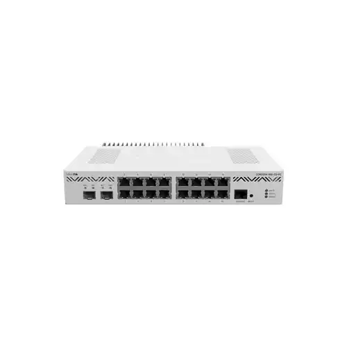 Mikrotik CCR2004-16G-2S+PC Ethernet 1000 Mbps Gigabit Dual Power supplies Router thumbnail