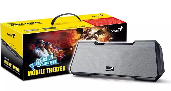 Genius Mobile Theater MT-20 Portable & Wireless SoundBar Bluetooth Speaker