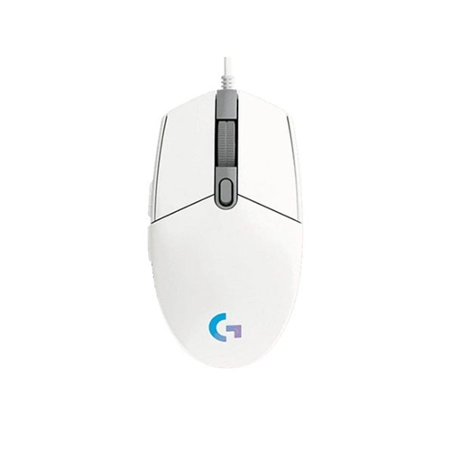 Logitech G102-LIGHTSYNC RGB Wired Gaming Mouse (White)