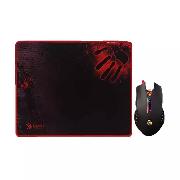 A4Tech Q8181S Gaming mouse with mouse pad