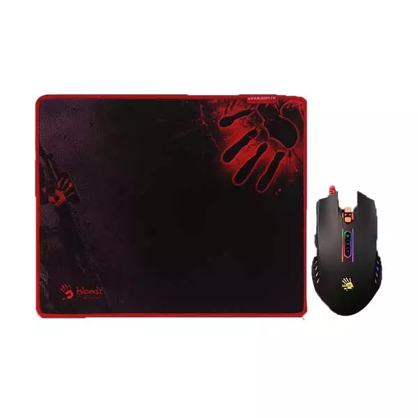 A4Tech Q8181S Gaming mouse with mouse pad