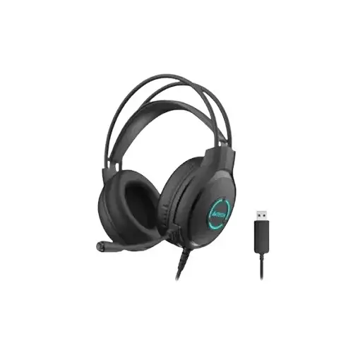 A4TECH Fstyler FH300U LED Backlit Stereo 50mm USB Headphone