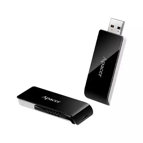 Apacer AH350 128GB USB 3.1 Pen Drive (Black) thumbnail