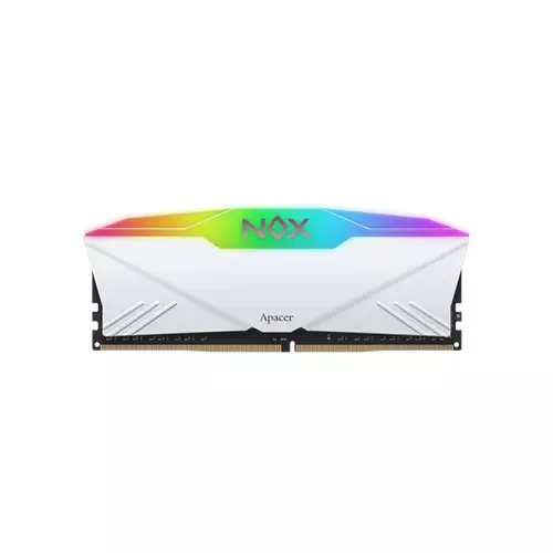 APACER 16GB DDR4 3600MHz NOX RGB RAM (WHITE)