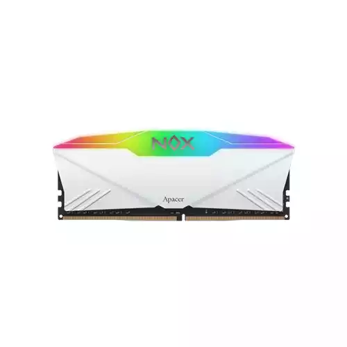 APACER 16GB DDR4 3600MHz NOX RGB RAM (WHITE)