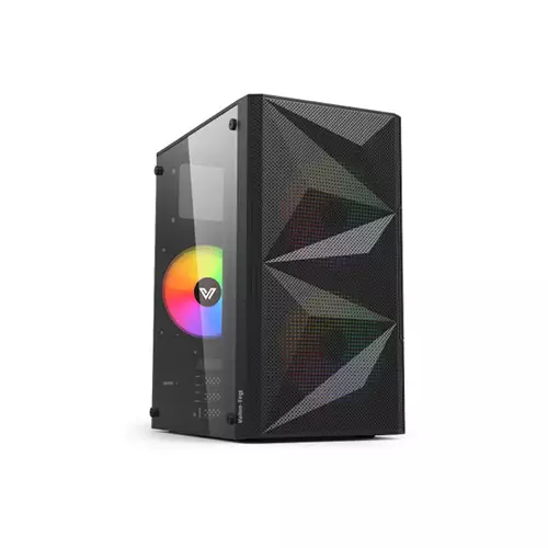 VALUE TOP VT-M700 MINI TOWER MICRO-ATX BLACK GAMING CASING WITH PSU