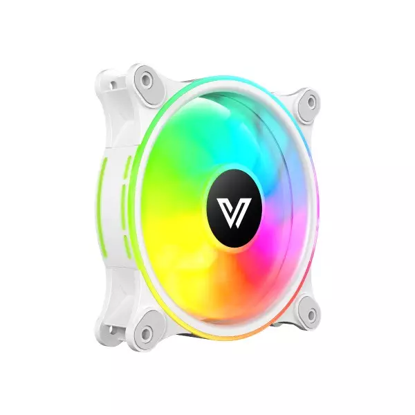 VALUE-TOP W1298ARGB 12CM SINGLE RING LIGHT ARGB WHITE FAN