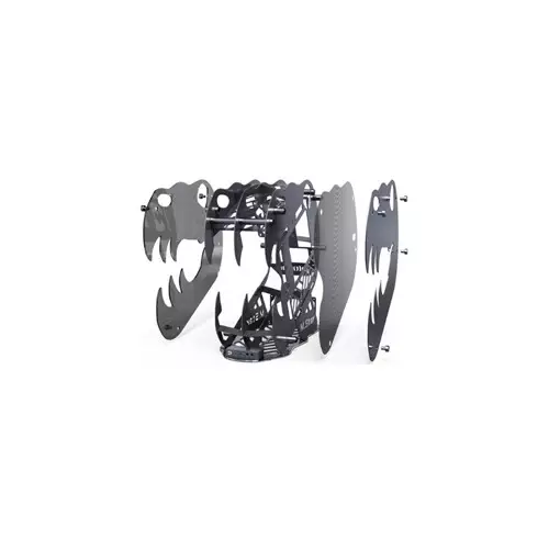 Value-Top M.Star Mloong Series Open-Frame Micro ATX Gaming Case-5
