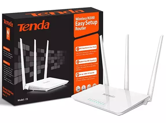 Tenda F3 300 Mbps Wireless Router