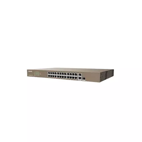 TENDA TEF1226P-24-410W 24FE+2GE/1SFP SMART SWITCH WITH 24-PORT POE-1