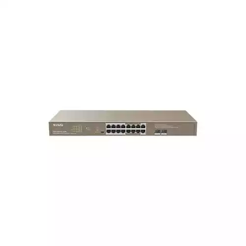 Tenda TEG1118P-16-250W 16GE+2SFP 16 Port Unmanaged PoE Switch