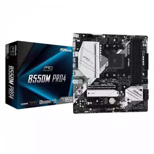 ASRock B550M Pro4 AMD Motherboard thumbnail