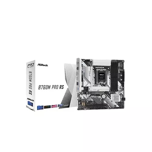 ASRock B760M Pro RS LGA1700 Micro ATX Intel Motherboard