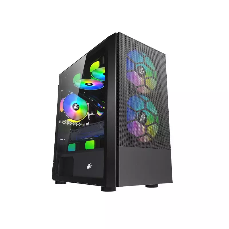 1STPLAYER X4-M M-ATX GAMING CASE BLACK