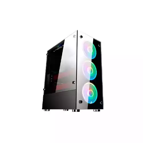 1STPLAYER V6 ATX GAMING CASE BLACK thumbnail