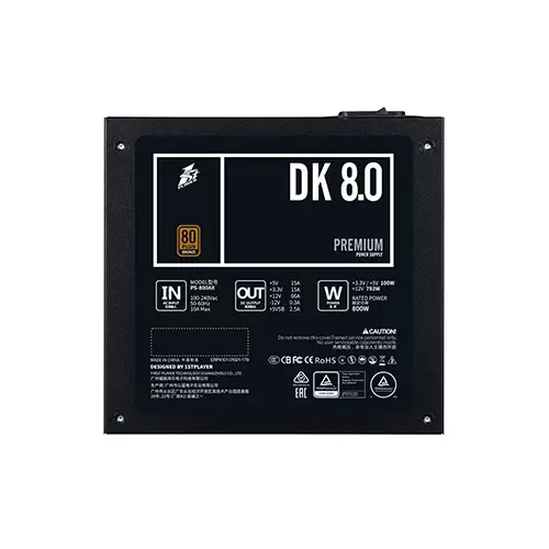 1ST PLAYER PS-800AX 800W 80 PLUS Bronze Non-Modular Power Supply-3