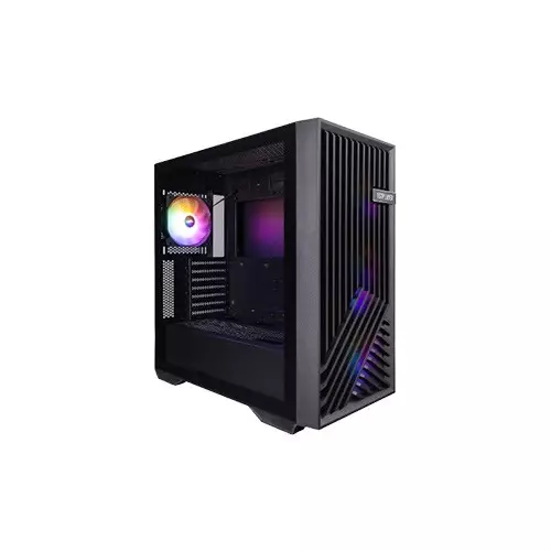 1stplayer FD8 Mid Tower PC Gaming Case Black