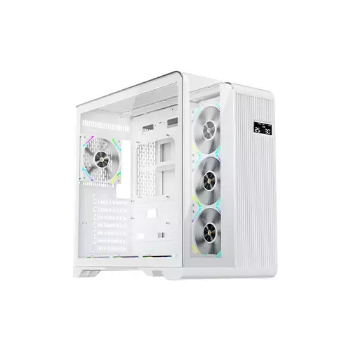1stPlayer RT7 ATX Mid Tower Gaming Case (White)