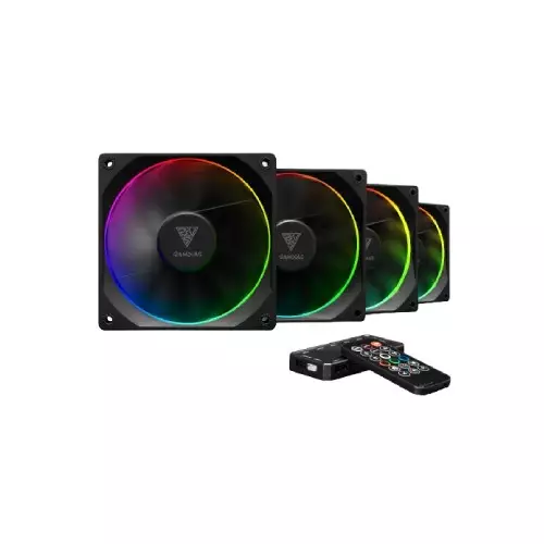 Gamdias AEOLUS M3-1204R PWM ARGB Casing Fan
