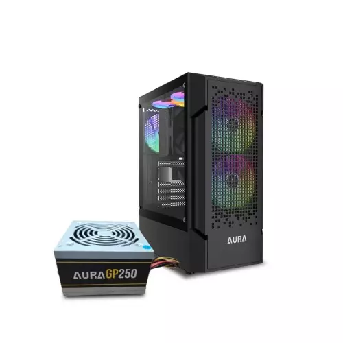 Gamdias AURA GC7 RGB ATX Mid-Tower Gaming Case With 250W PSU