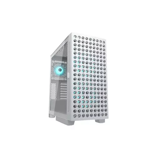 Cougar AIRFACE ECO RGB Micro ATX Mid Tower Gaming Case White