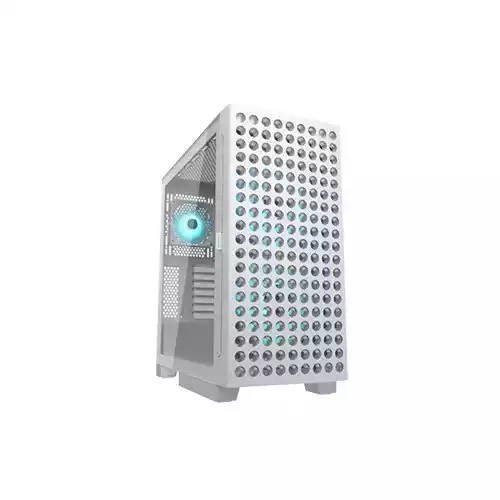 Cougar AIRFACE ECO RGB Micro ATX Mid Tower Gaming Case White