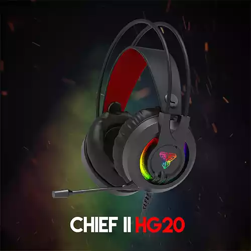 FANTECH HG20 CHIEF II 3.5MM Plug RGB Gaming Headset thumbnail
