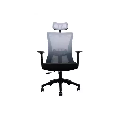 FANTECH OCA258 BREATHABLE OFFICE CHAIR ( GREY)