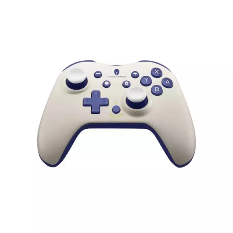 THUNDEROBOT G40 BLUETOOTH WIRED VIBRATION SWITCH GAMEPAD (WHITE PURPLE)