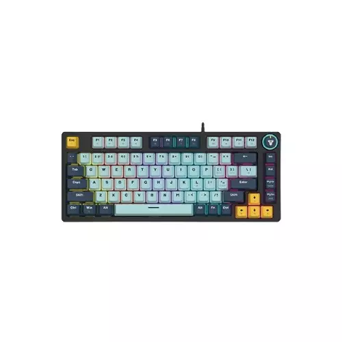 Fantech ATOM 81 MK875V2 RGB Wired Mechanical Gaming Keyboard (Sky Blue)