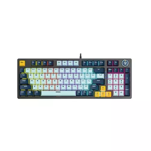 Fantech ATOM 96 MK890V2 RGB Wired Mechanical Gaming Keyboard (Sky Blue)