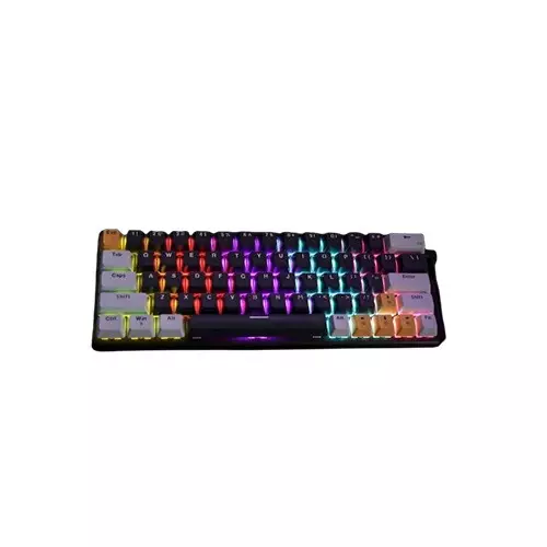 Fantech Atom63 MK874V2 Mechanical Wired Gaming Keyboard (Sky Blue) /navy
