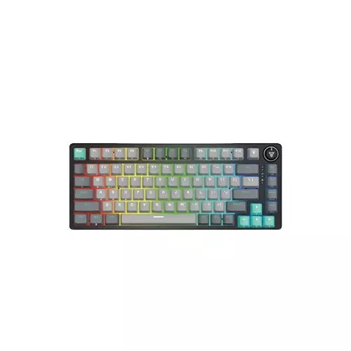 Fantech ATOM PRO83 MK913 Blue Switch/ Red Switch RGB Gaming Mechanical Keyboard (Mercury Grey)