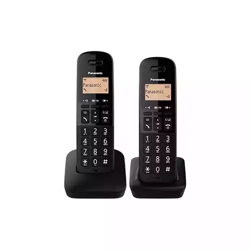Panasonic KX-TGB612 Cordless Phone Set Black thumbnail
